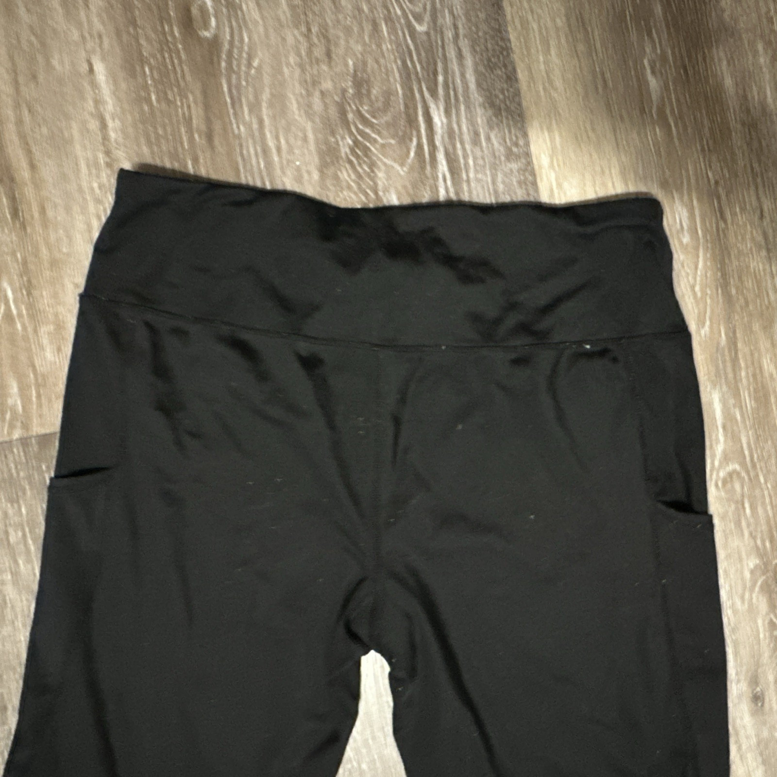 Ouges Black Leggings with Pockets Size XXL - image 5