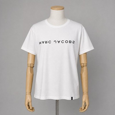 Marc Jacobs Tee White Mens Size XL real size M