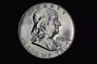 1959 Ben Franklin Half Dollar