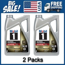 Mobil 1 Extended Performance High Mileage Full Synthetic Motor Oil 5W-30 2Packs