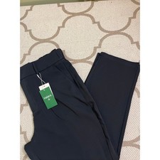 Halara Flex DayStretch High Waisted Pocket Straight Leg Work Pants, Size LP