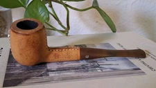 Vintage Whitehall Leather Estate Tobacco Smoking Pipe Imported Briar Italy