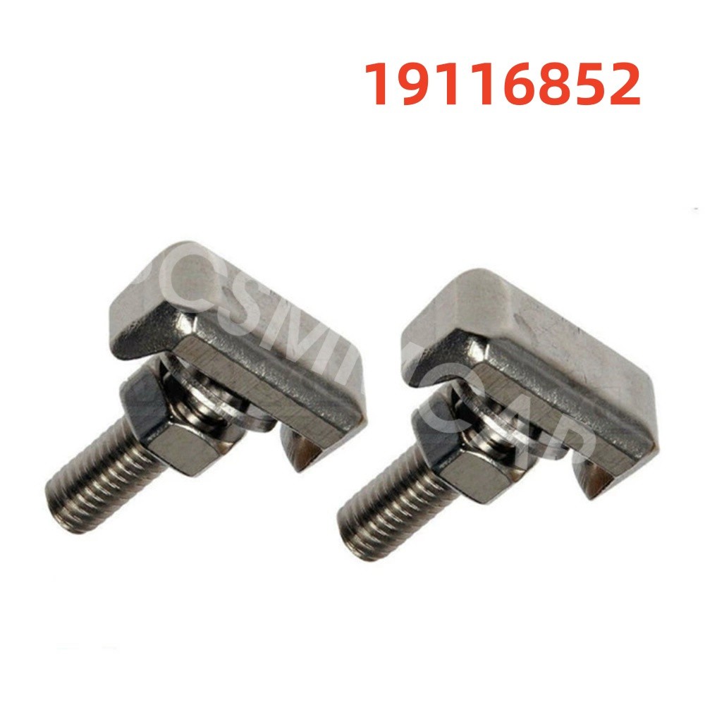 2pcs Car T-Bolts Battery Cable Terminal 19116852 For Chevrolet Cadillac Saturn