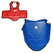 Right Punch Reversible Boxing Body Protector Chest Guard MMA Muay Thai TKD