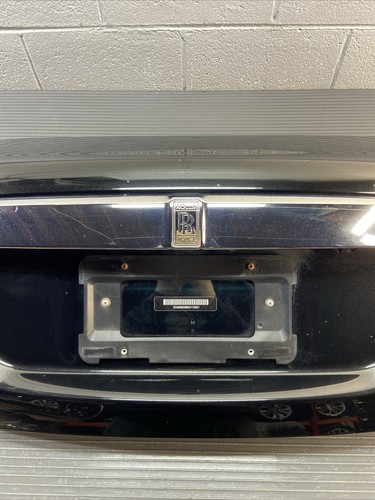 2015-2019 Rolls Royce Dawn Trunk Lid Black OEM *NOTE* - Picture 4 of 23