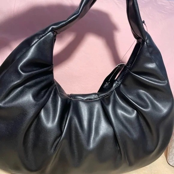 INC International Concept Womens KJ Gravity Hobo Hand Bag Black Size OS NWT image 2