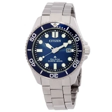Citizen Promaster Dive Eco-Drive Blue Dial Men's Watch BN0260-54L