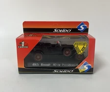 Solido L'Age D'or 4165 Renault 40 CV Presidentielle Die Cast Model Black Boxed