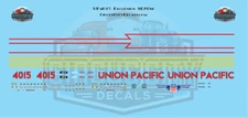 Union Pacific UP SD70m Excursion 4015 HO 1:87 Scale