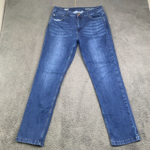 Mugsy Jeans Fultons Casual Stretch Denim Jeans Blue FLX3NCFU-34X32 Fits 32X30