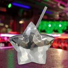 570ml Straw Bottle Electroplating Drink Water...