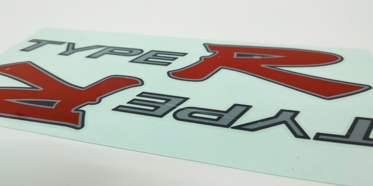 JAPAN MATERIAL HONDA CIVIC TYPE-R EP-3 SIDE DOOR REPLACEMENT DECAL