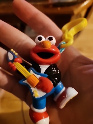 Sesame Street Rock & Roll Clip-Ons  Avon Tyco 1999 - Elmo