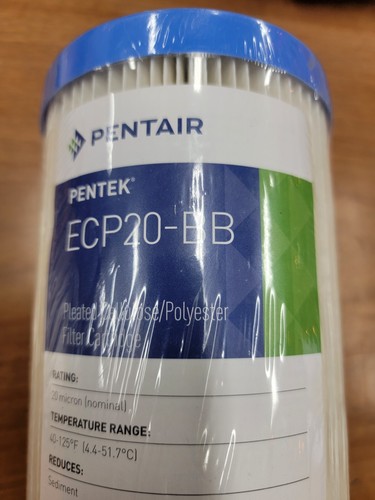 Pentair Pentek ECP20-BB 20 Micron Sediment Filter Cartridge - New - Picture 2 of 3