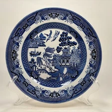 Churchill Queen's Blue Willow Salad Plate(s)