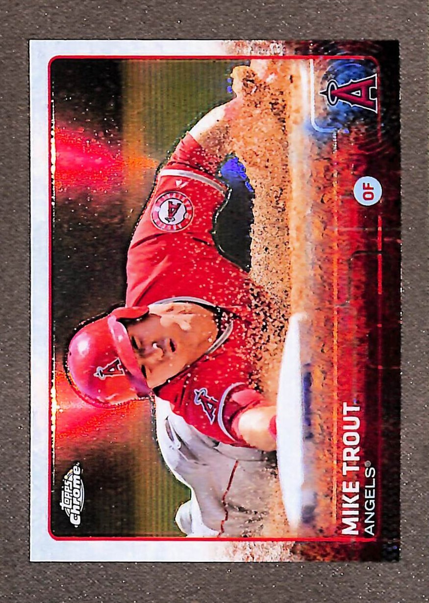 2015 Topps Chrome #51 Mike Trout Refractor