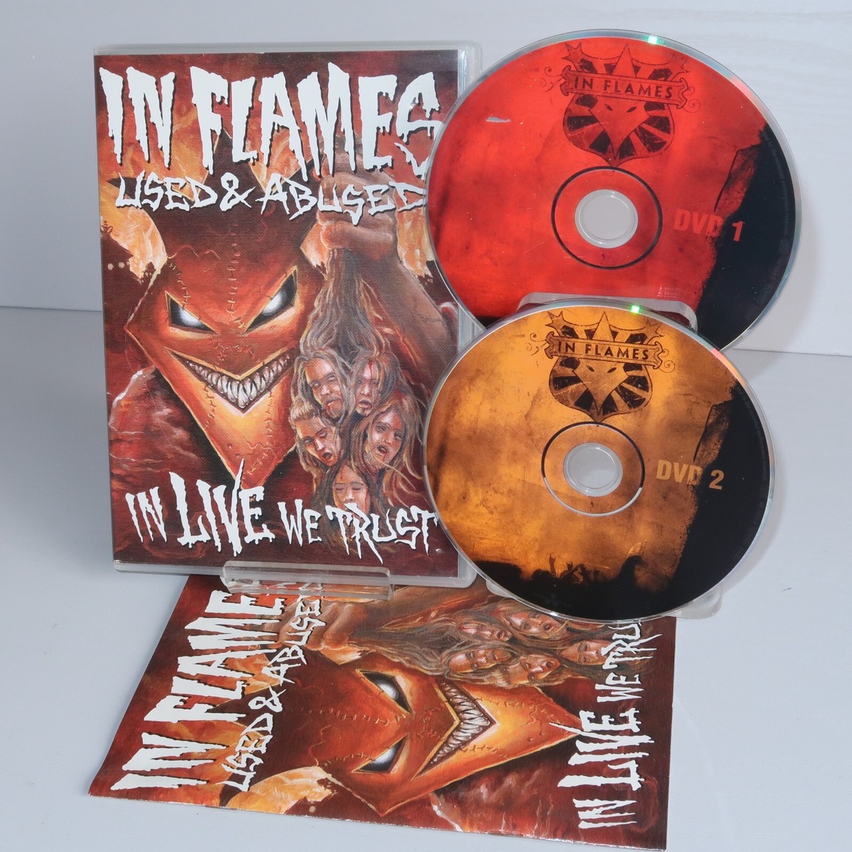 In Flames Used And Abused DVD Live at Hammersmith Swedish Heavy
