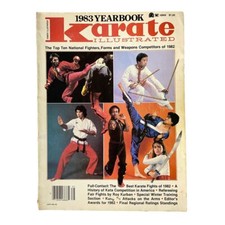 VTG Karate Illustrated Magazine Yearbook 1983 Best Karete Fights of '82 No Label