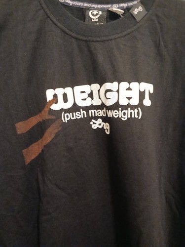Vintage Y2K Baggy Black LRG Long Sleeve XXXL T Shirt Push Mad Weight - Picture 3 of 9