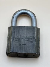 Craftsman Padlock Heavy Duty 1960's  (no key)