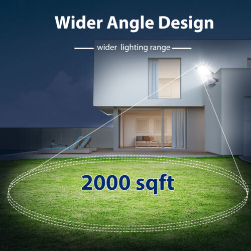 10000LM LED Solar Flood Light Motion Sensor Security Yard Street Outdoor Lamp AU - Picture 7 of 15