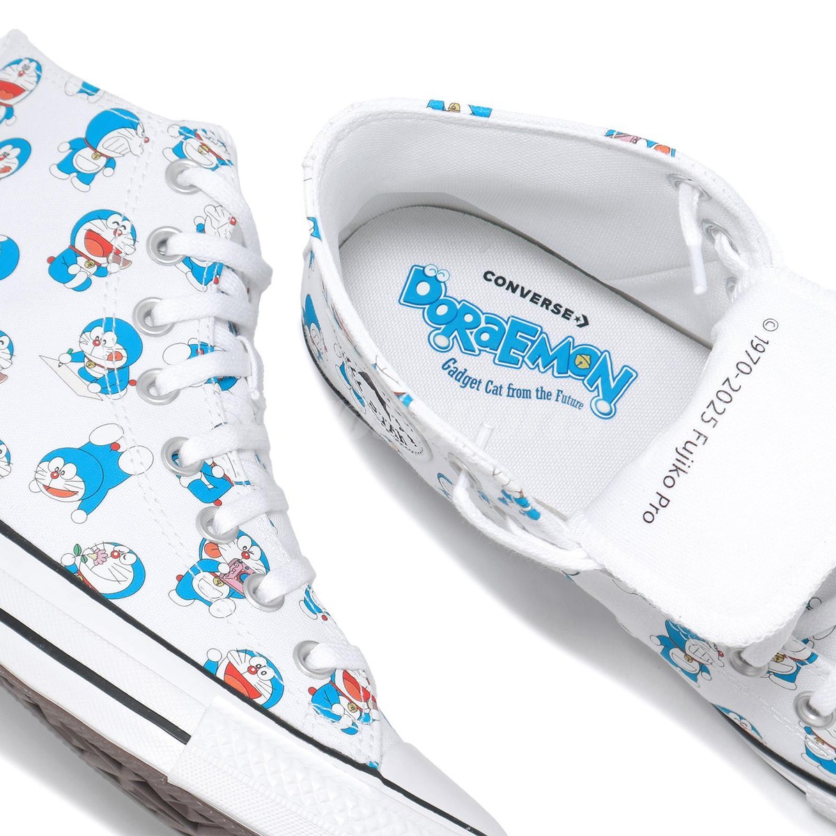 Converse x Doraemon Chuck Taylor All Star HI Men Unisex Shoes 
