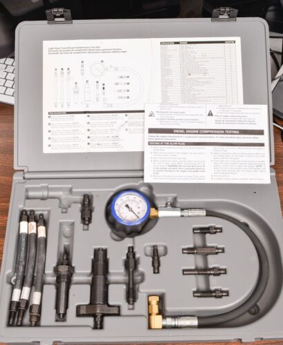 NEW CORNWELL TOOLS HM1555CW MASTER LIGHT DUTY DIESEL COMPRESSION TESTER SET! - Bild 2 von 4