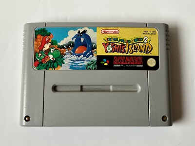 SNES Super Mario World 2 Yoshis Island