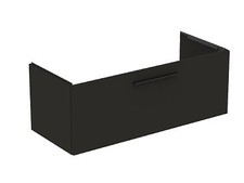 Ideal Standard i.life B 1200mm Vanity Unit With 1 Drawer Carbon Grey Matt T5515N