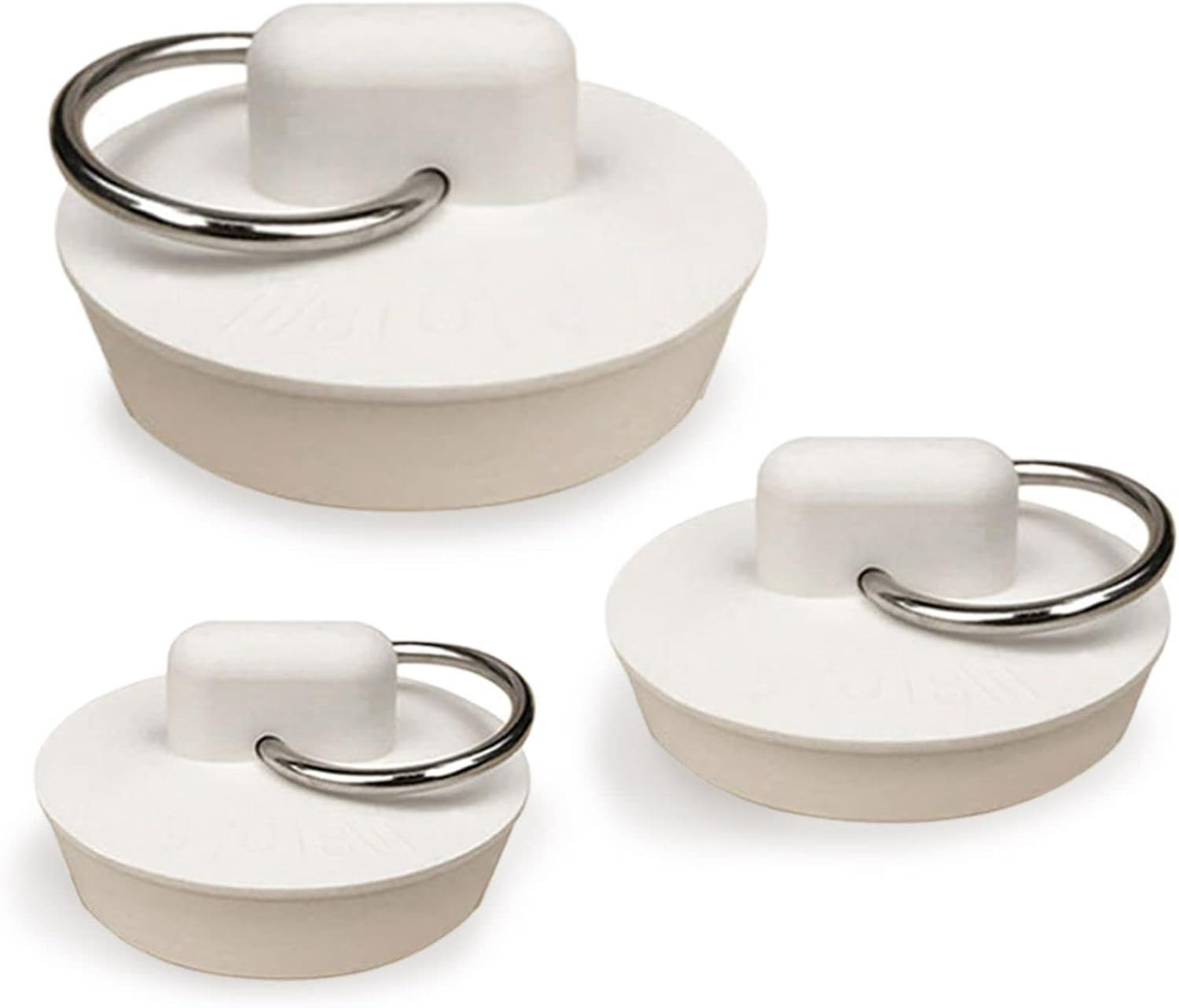 Rubber Tub  Bath Sink Plumb Fits Drain Set 3