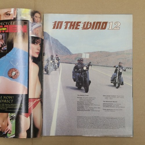 Easyriders Magazine In The Wind Issue 12 1983, Harley Davidson Choppers - Picture 2 of 7