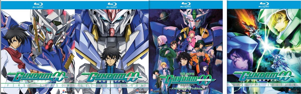 Mobile Suit Gundam 00 Seasons 1+2+Movie+OVA Blu-ray Mobile Suit Gundam 00 Seasons 1+2+Movie+OVA Blu-ray
