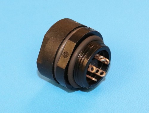 AMPHENOL C164-332F-5P2 Connettore Presa Circolare 5 Posizioni, Nuovo - Foto 2 di 4