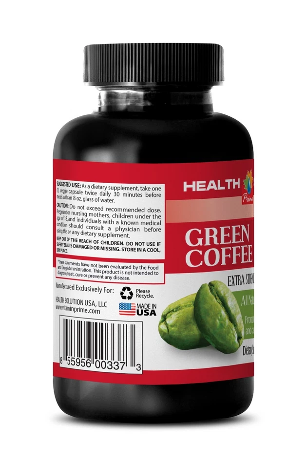 Antioxidant Supplement - Heart Health GREEN COFFEE EXTRACT WITH GCA® 800 2 Bot - Image 4 of 4