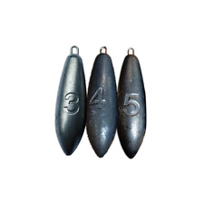 Sea fishing weights 3oz, 4oz, 5oz available in 5, 10 & 20/ pack
