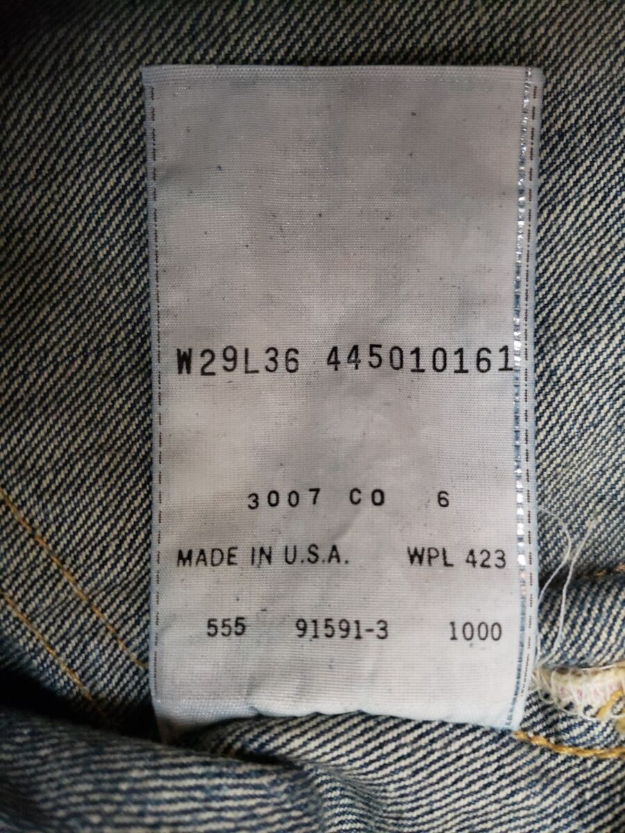LEVIS S501XX Big E Selvedge Jeans Vintage LVC 1944 Rare LEVIS S501XX Big E Selvedge Jeans Vintage LVC 1944 Rare