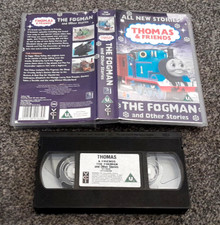 THOMAS THE TANK ENGINE & FRIENDS THE FOGMAN & OTHERS VHS VIDEO KIDS CHILDREN