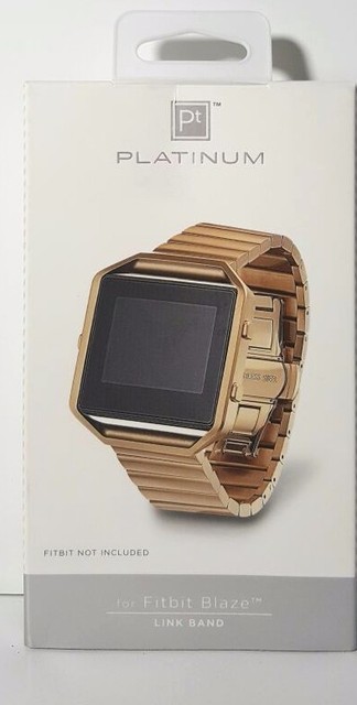fitbit blaze straps rose gold