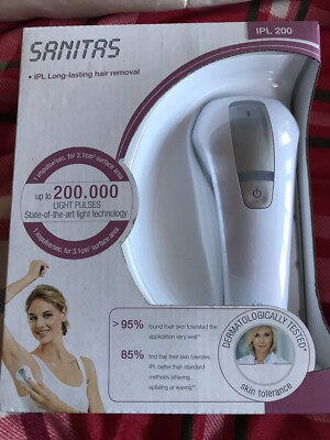 Vitalcontrol Ipl 200 SANITAS IPL 200 Long Lasting Hair Removal