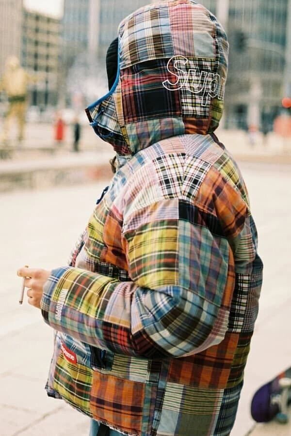 Supreme Madras Reversible Windstopper Puffer Jacket Supreme Madras Reversible Windstopper Puffer Jacket