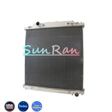 4 Row Aluminum Radiator Fit For 2003-2007 Ford Super Duty 29.06wx28.54hx2.44 4 Row Aluminum Radiator Fit For 2003-2007 Ford Super Duty 29.06wx28.54hx2.44