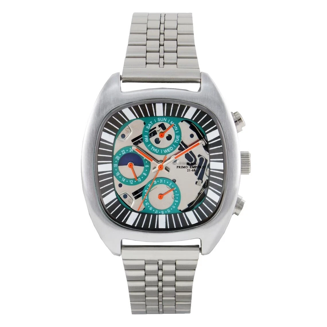 Повседневные наручные часы M & M в корпусе из нержавеющей стали