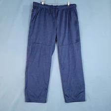 Member's Mark Men's Tech Fleece Jogger Sweatpants Elastic Waist Blue Size 2XL