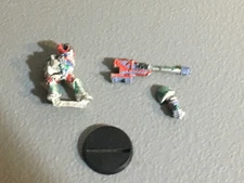 A31168 WARHAMMER 40K CHAOS SPACE MARINES METAL HAVOC W LASCANNON GW