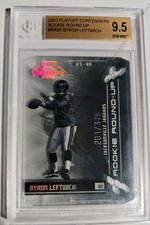2003 Playoff Contenders Byron Leftwich Rookie Round-Up BGS 9.5 Gem Mint /375 SP