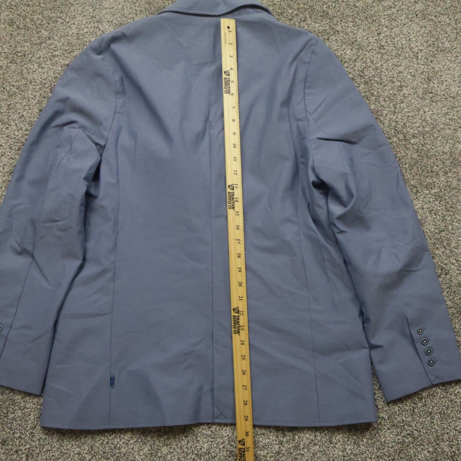 William Murray Golf Blazer Jacket Size Large MAM 25th Anniversary Blue Camo