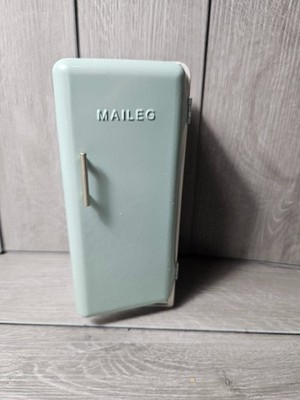 Maileg Miniature Fridge, green w Three Shelves - damaged in shipping unused