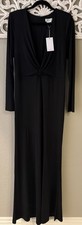 NWT! REVOLVE LOVERS & FRIENDS BLACK LONG  SLEEVE GOWN SIZE LARGE - SALE! 