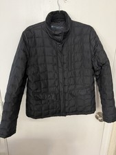 Abrigo de plumón para mujer Kenneth Cole Reaction negro talla grande