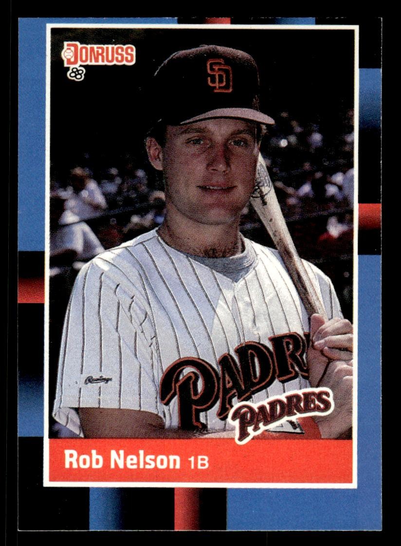 1988 Donruss #574b Rob Nelson San Diego Padres